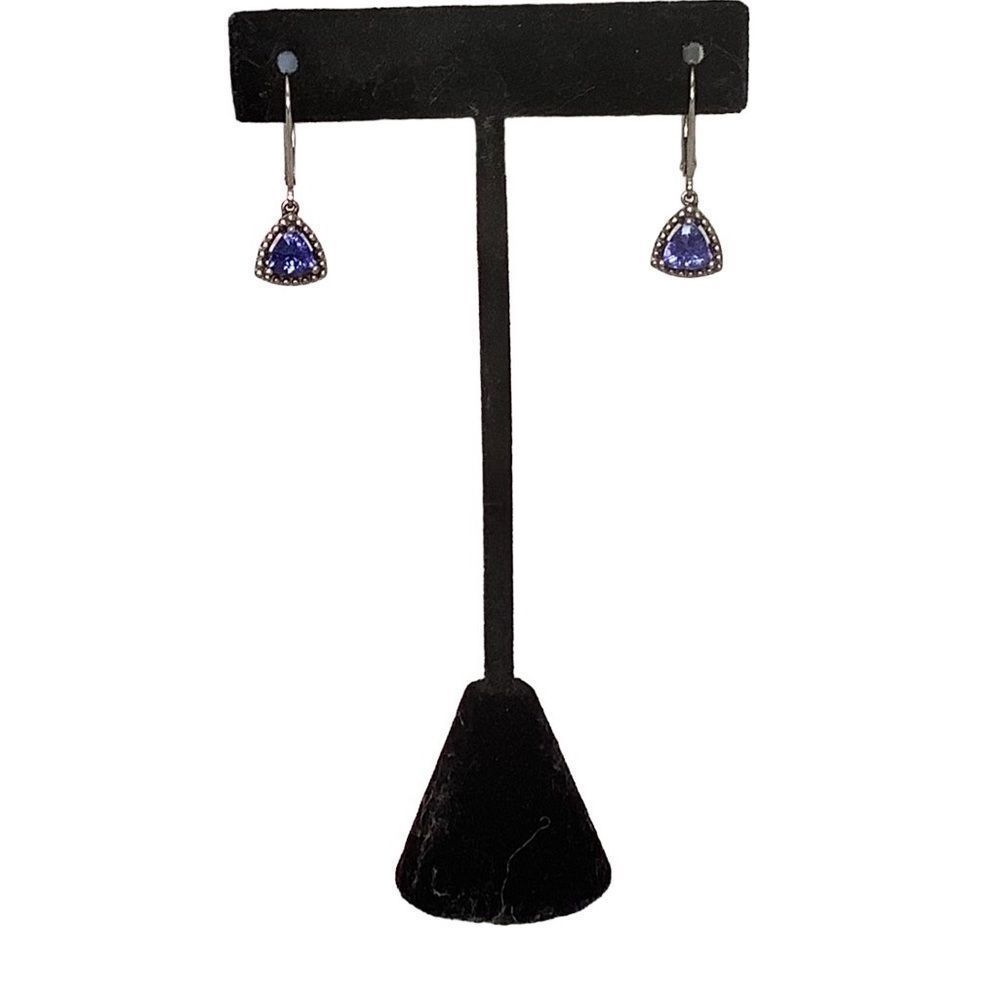 🎄🎁Genuine Tanzanite Lever-back Earrings🎁🎄